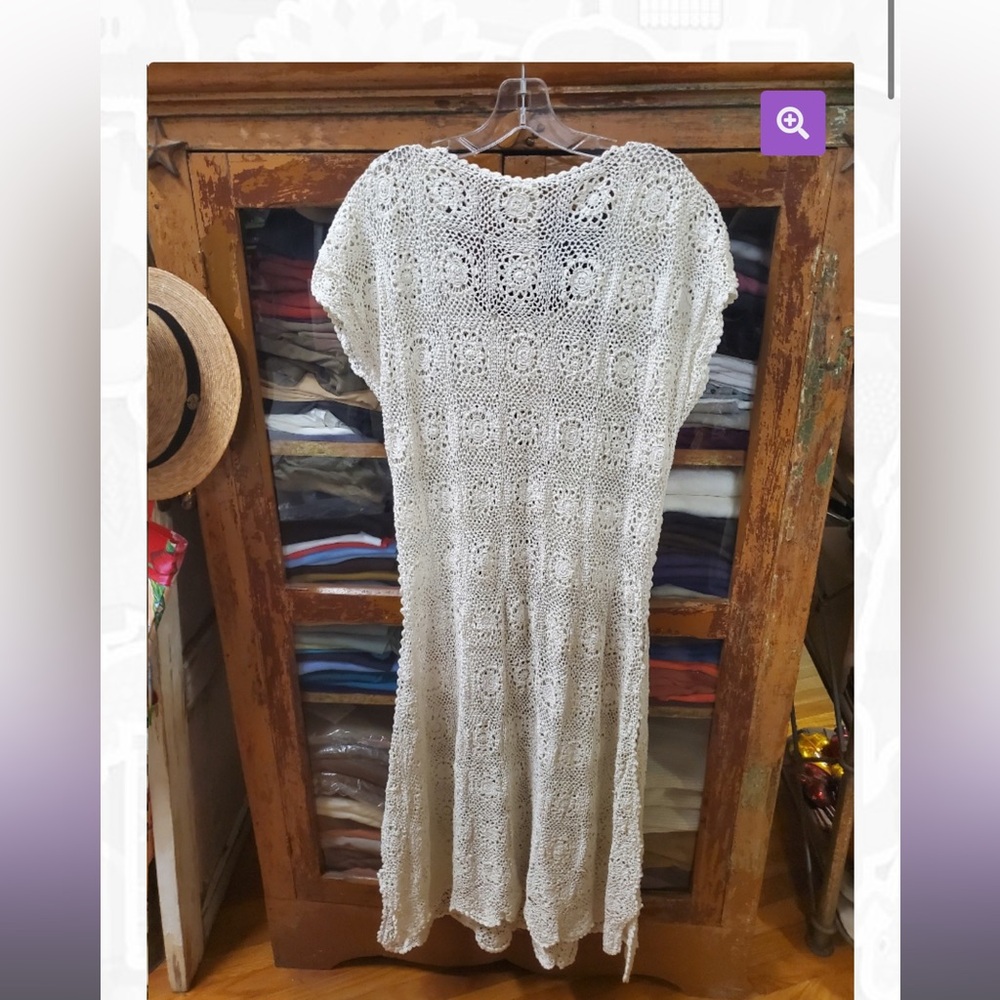 Magnolia Pearl Cream Crochet Maxi Dress
Hand Made - Picture 2 of 7